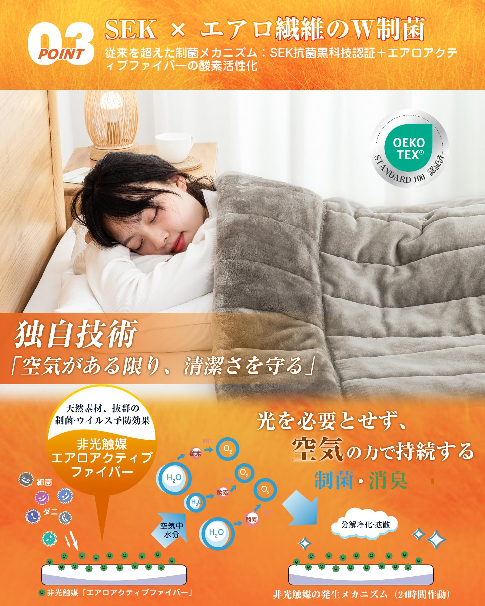 Amazon｜VK Living シンサレート毛布 厚手 シングル 冬用 【SUPER HOT